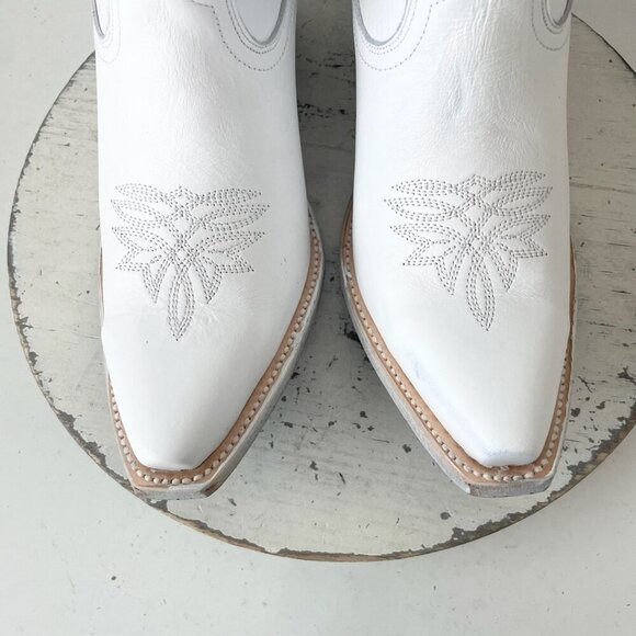 Lane MEGAN MORONEY Cowboy Boots Smokeshow Womens 10 White Western Cowgirl Tall - Picture 8 of 15